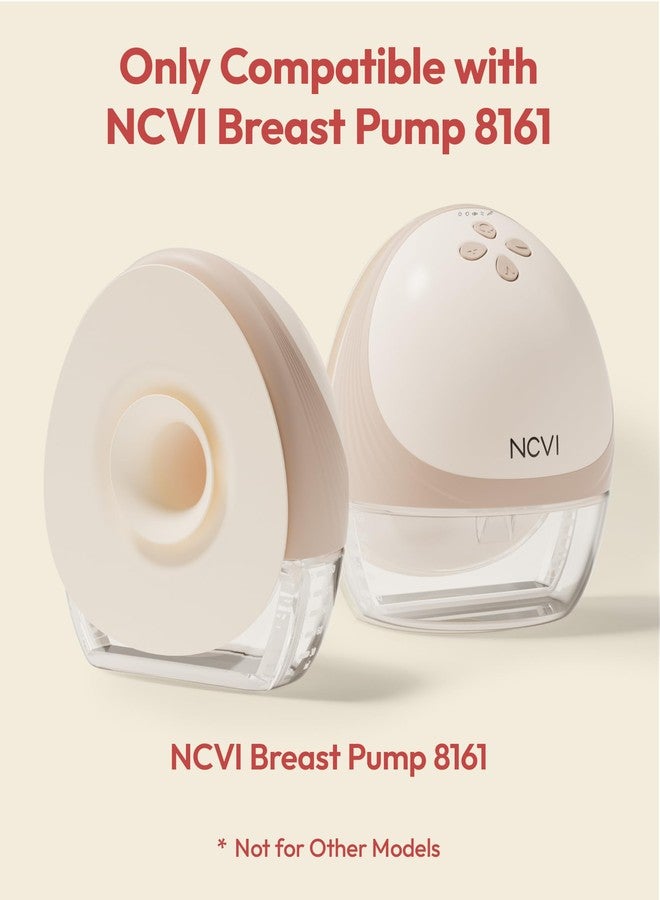 NCVI 2PC Silicone Diaphragm Compatible with Heated Wearable Breast Pump 8161, Original Replacement Accessory, BPA Free - Image 2